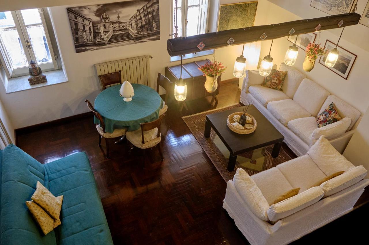 Attico Con Terrazza Sul Porto Apartment Palermo Luaran gambar